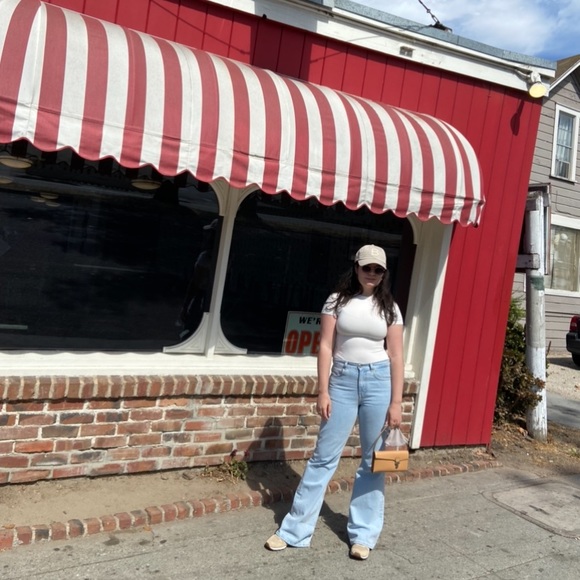 COS Flared Mid Rise Jeans - Picture 2 of 6